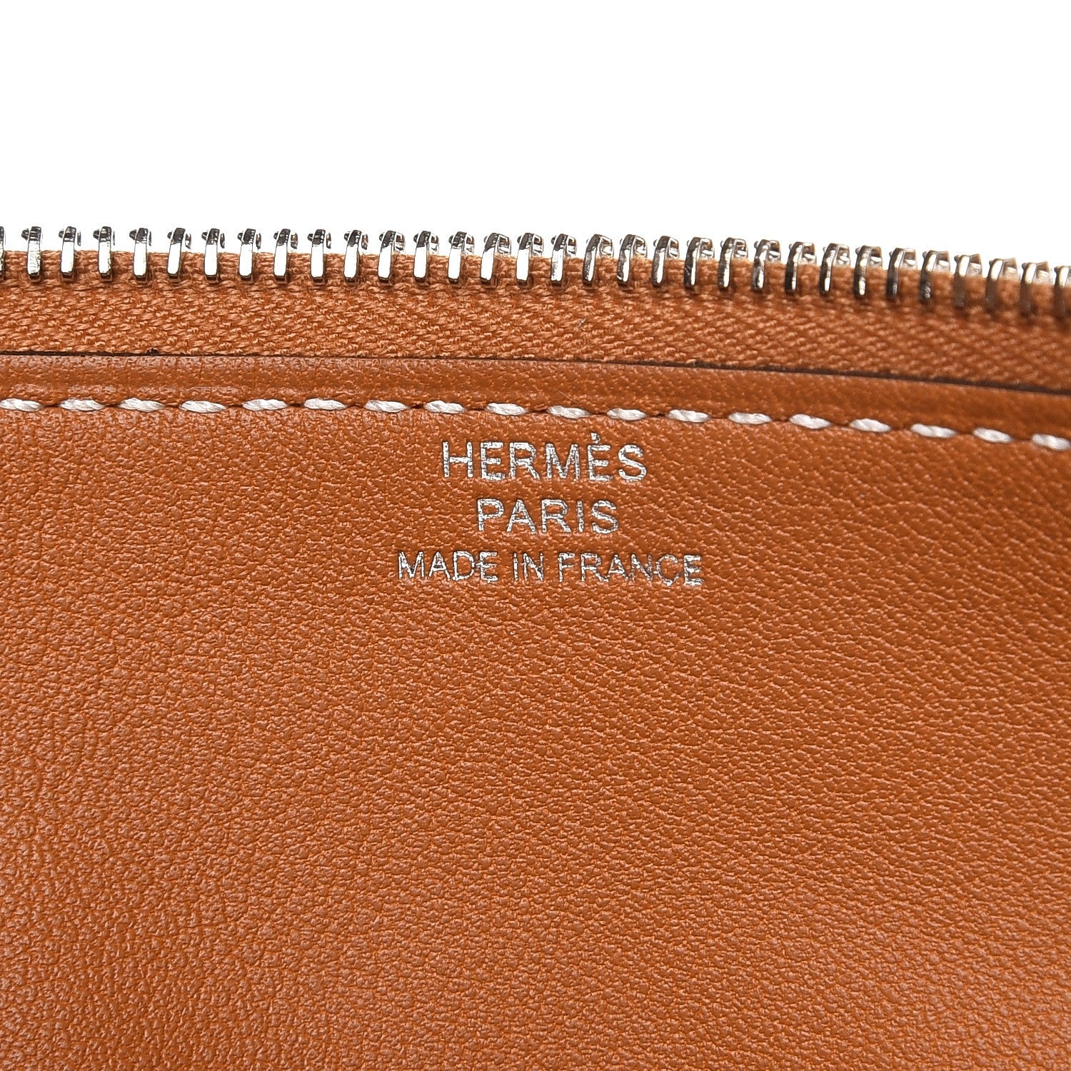 Hermes Swift Jige Duo Clutch Toffee 8 of 9