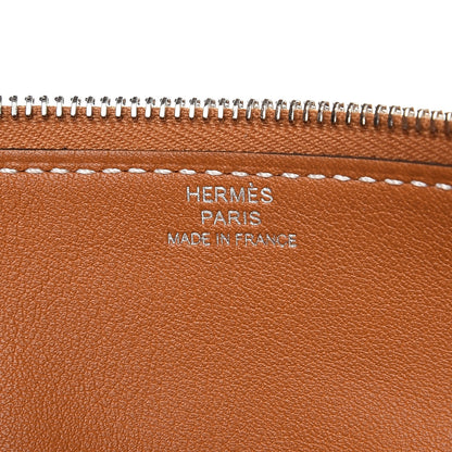 Hermes Swift Jige Duo Clutch Toffee 8 of 9