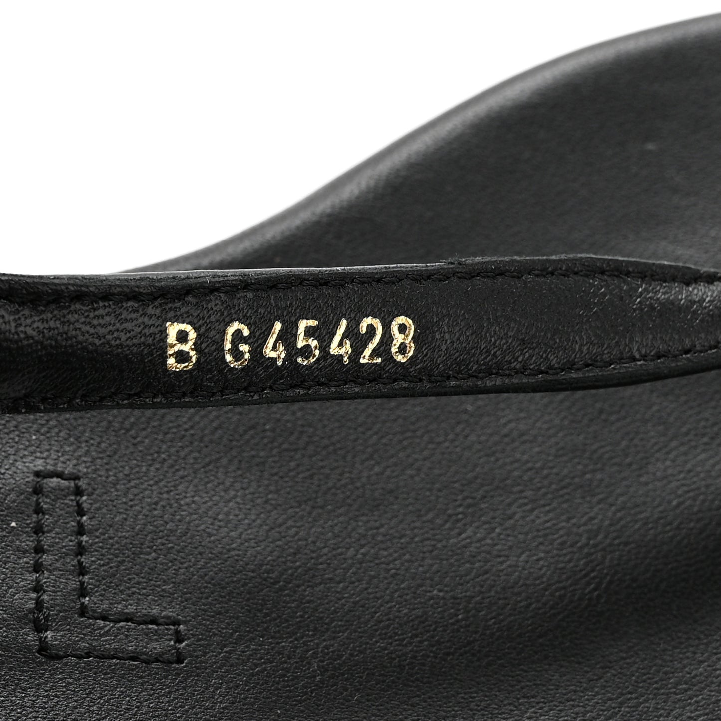 Lambskin Enamel CC Thong Sandals 39 Black