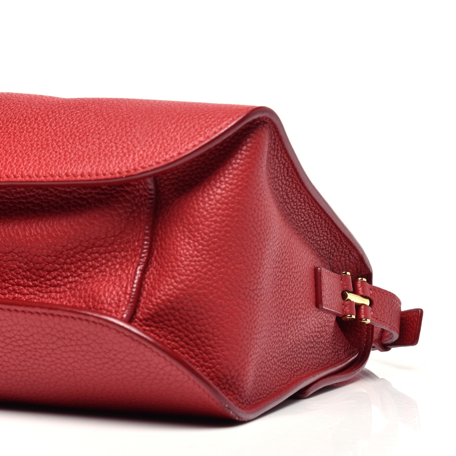 Tom Ford Calfskin Large T Clasp Tara Crossbody Bag Red 8 of 9