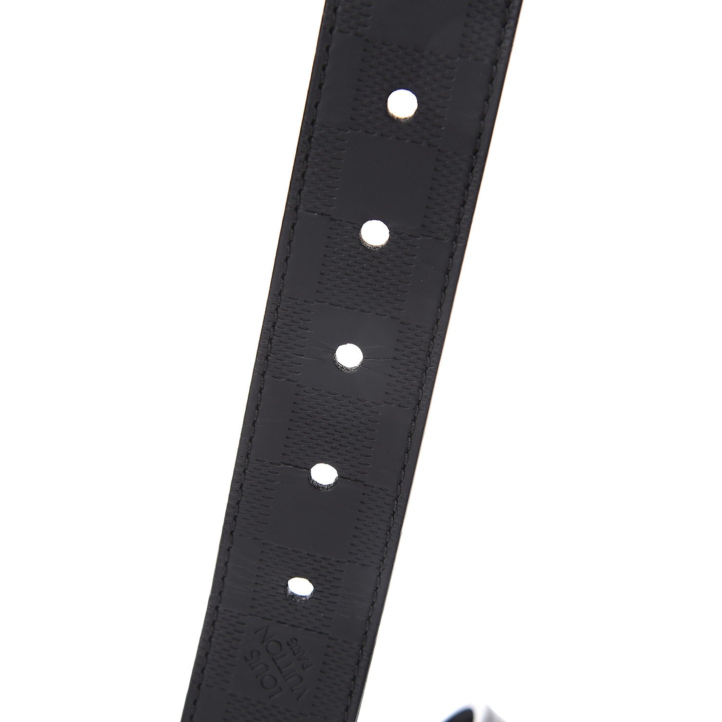 Damier Infini Calfskin 35mm Belt 110 44 Black