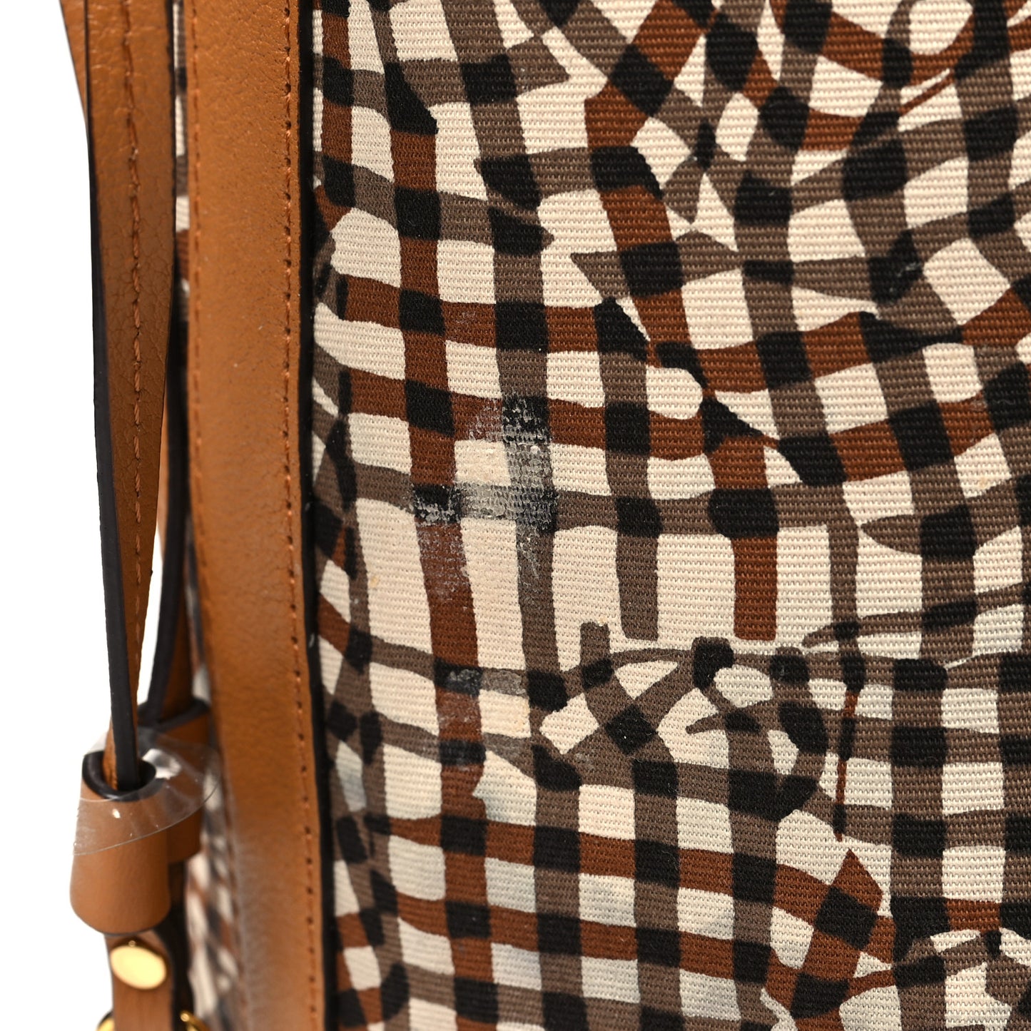 Visetos Medium Liz Reversible Shopper Tote Cognac