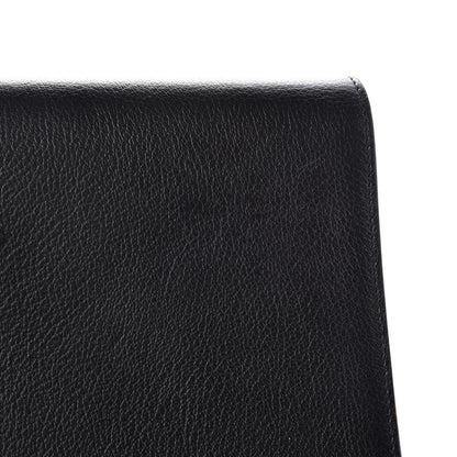 Saint Laurent Calfskin Monogram Large Belle De Jour Clutch Black 8 of 13