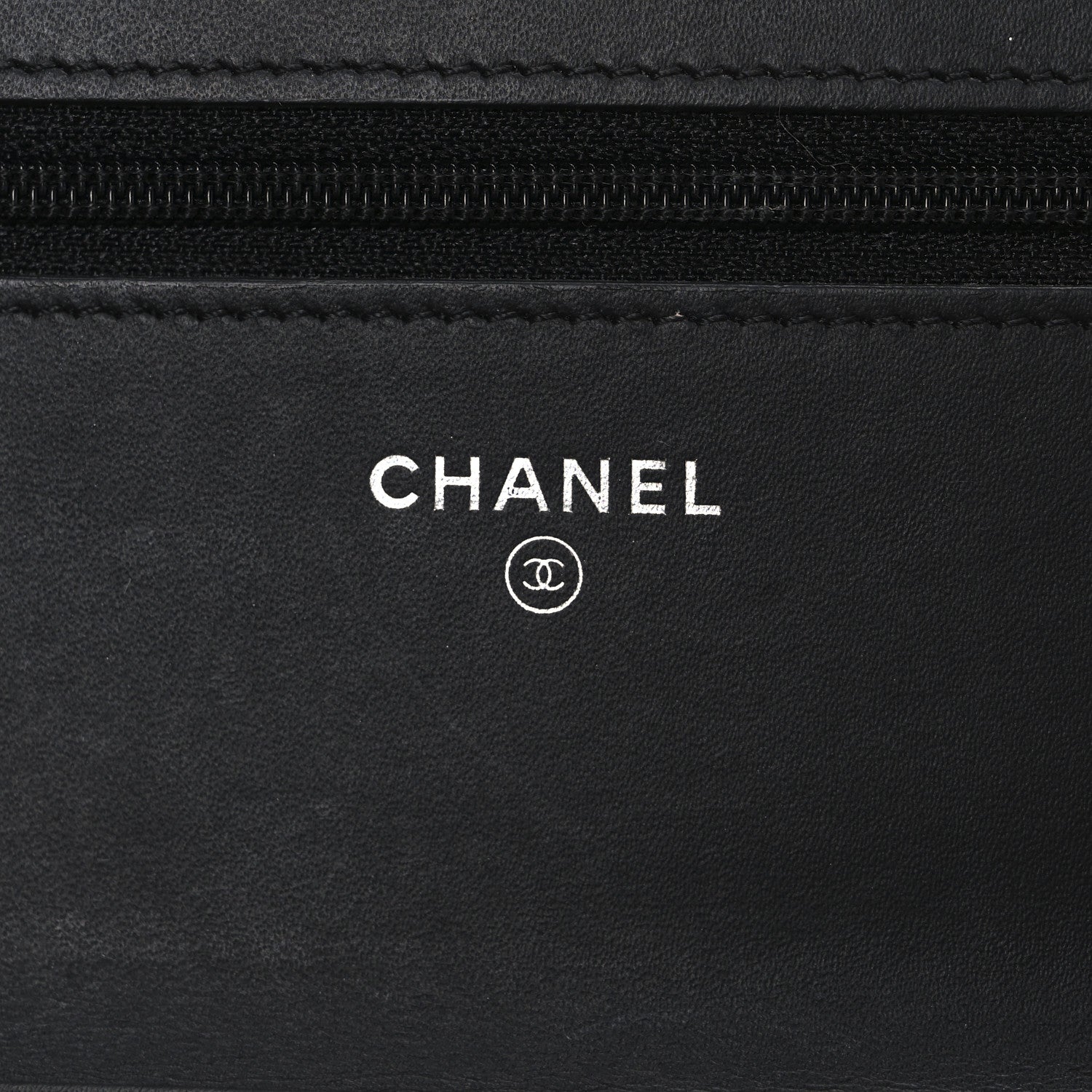 Chanel Patent Calfskin Quilted Boy Wallet On Chain WOC Black 6 of 11