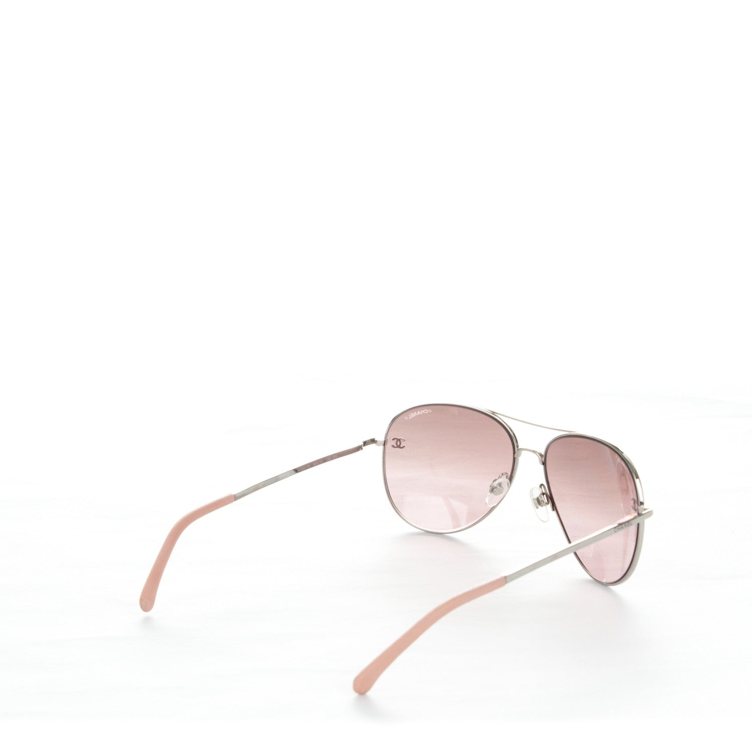 Chanel CC Aviator Sunglasses 4189-T-Q Pink 3 of 6