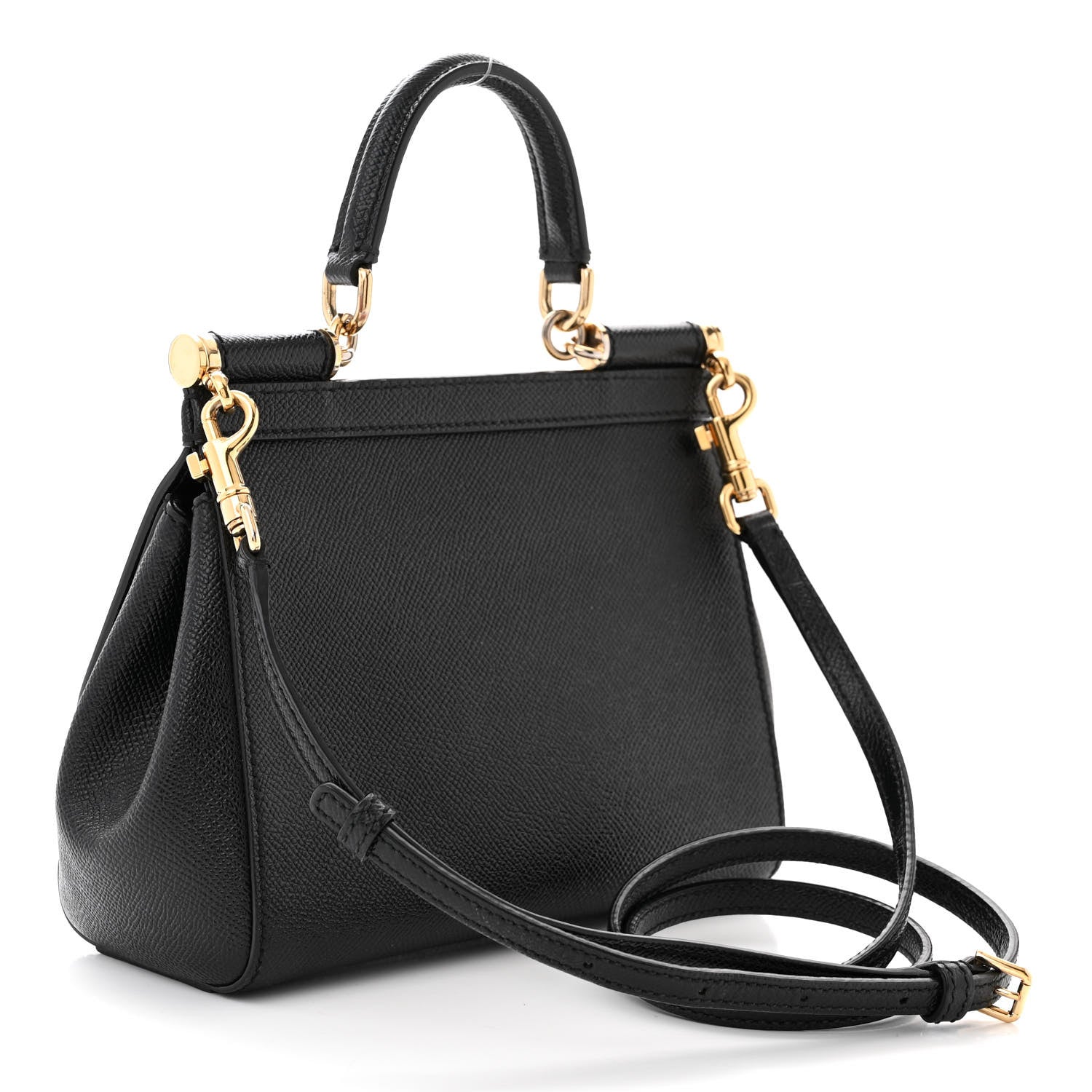 Dolce & Gabbana DOLCE &amp; GABBANA Dauphine Mini Miss Sicily Satchel Black 3 of 10