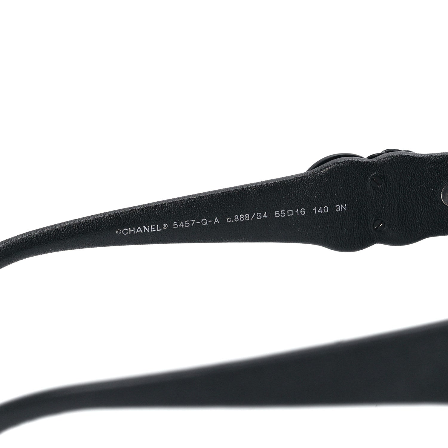 Chanel Acetate Lambskin CC Sunglasses 5457-Q-A Black 5 of 8