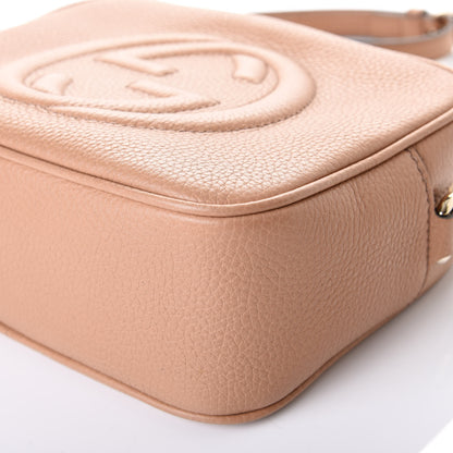 Gucci Pebbled Calfskin Small Soho Disco Bag Camelia 6 of 10