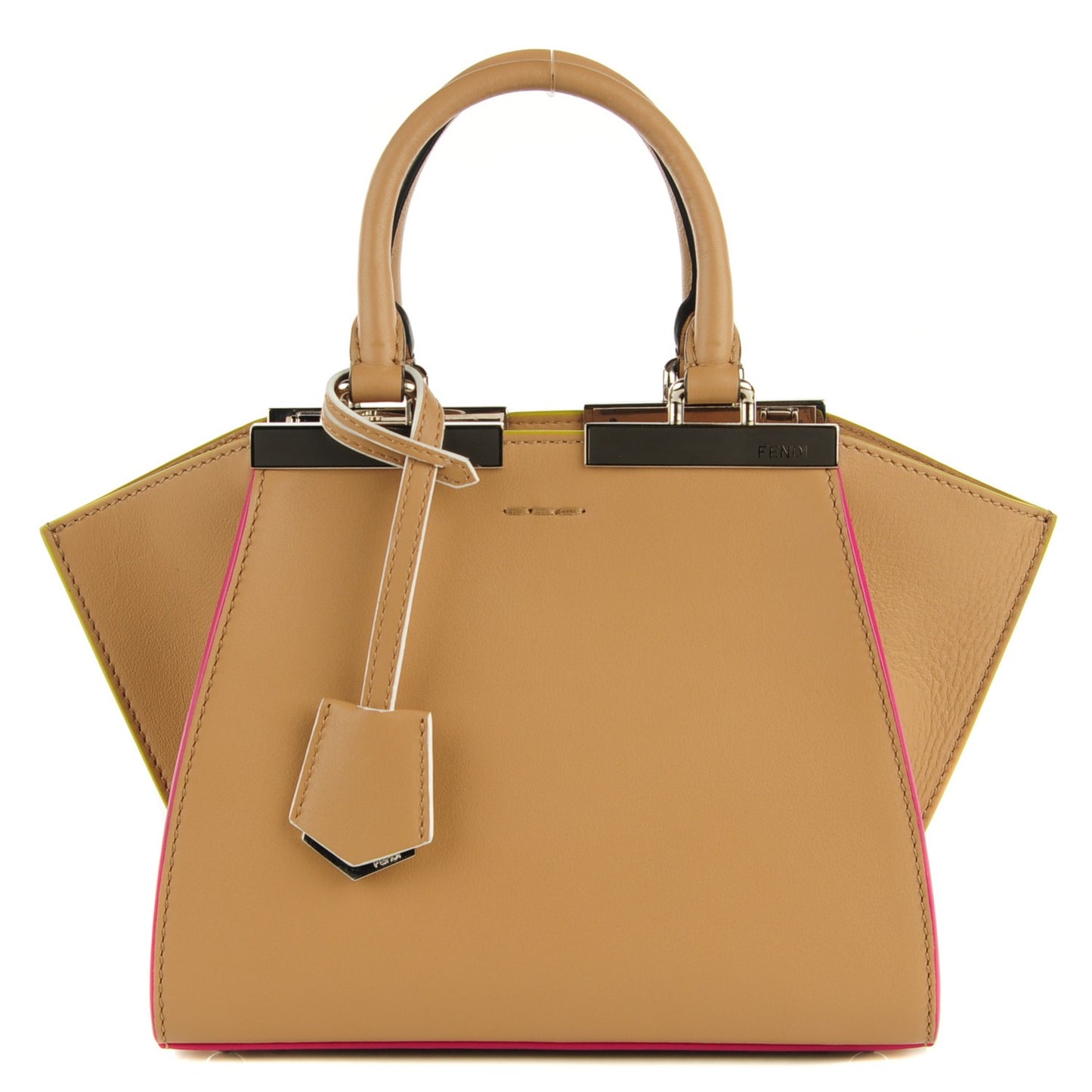 Vitello Dolce Mini 3Jours Tote Cuoio