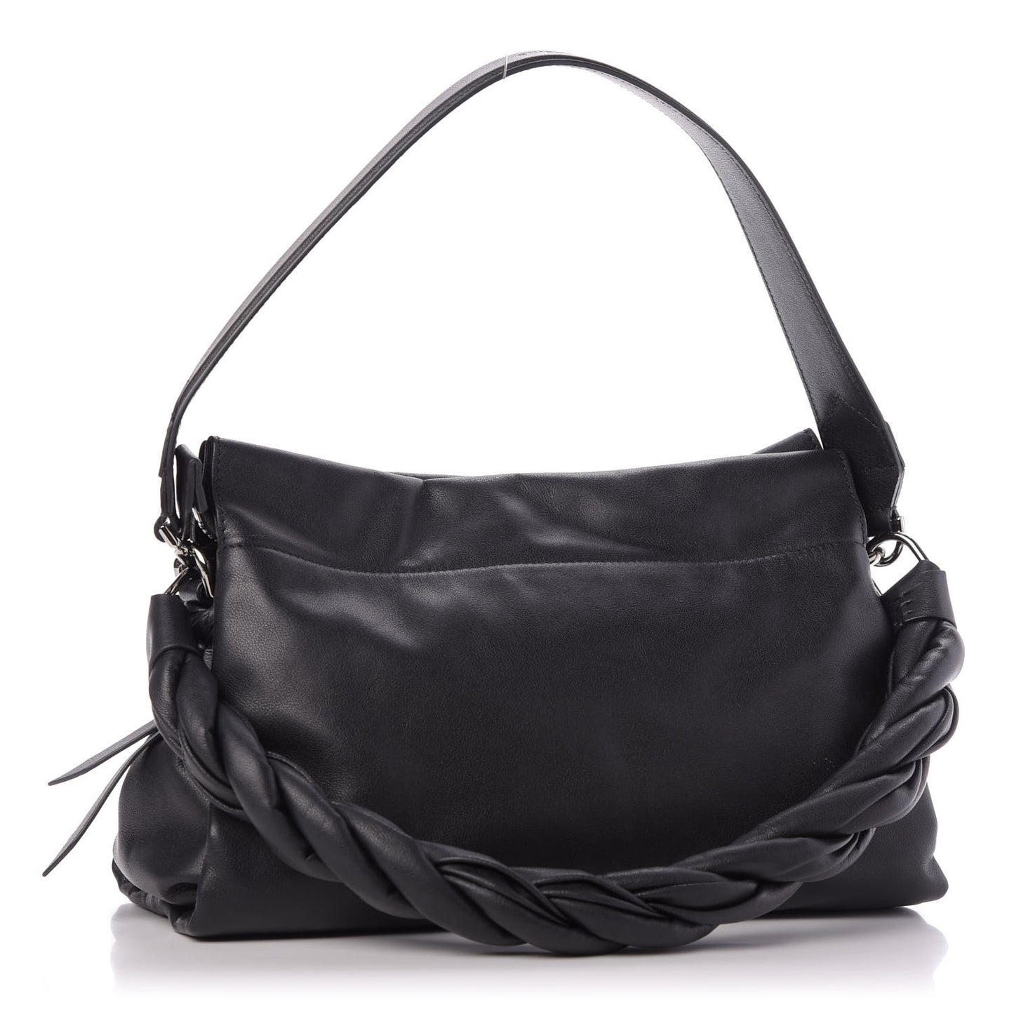 Calfskin Medium ID93 Satchel Black