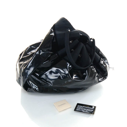 Chanel Vinyl Stretch Spirit Large Cabas Tote Black 3 of 11