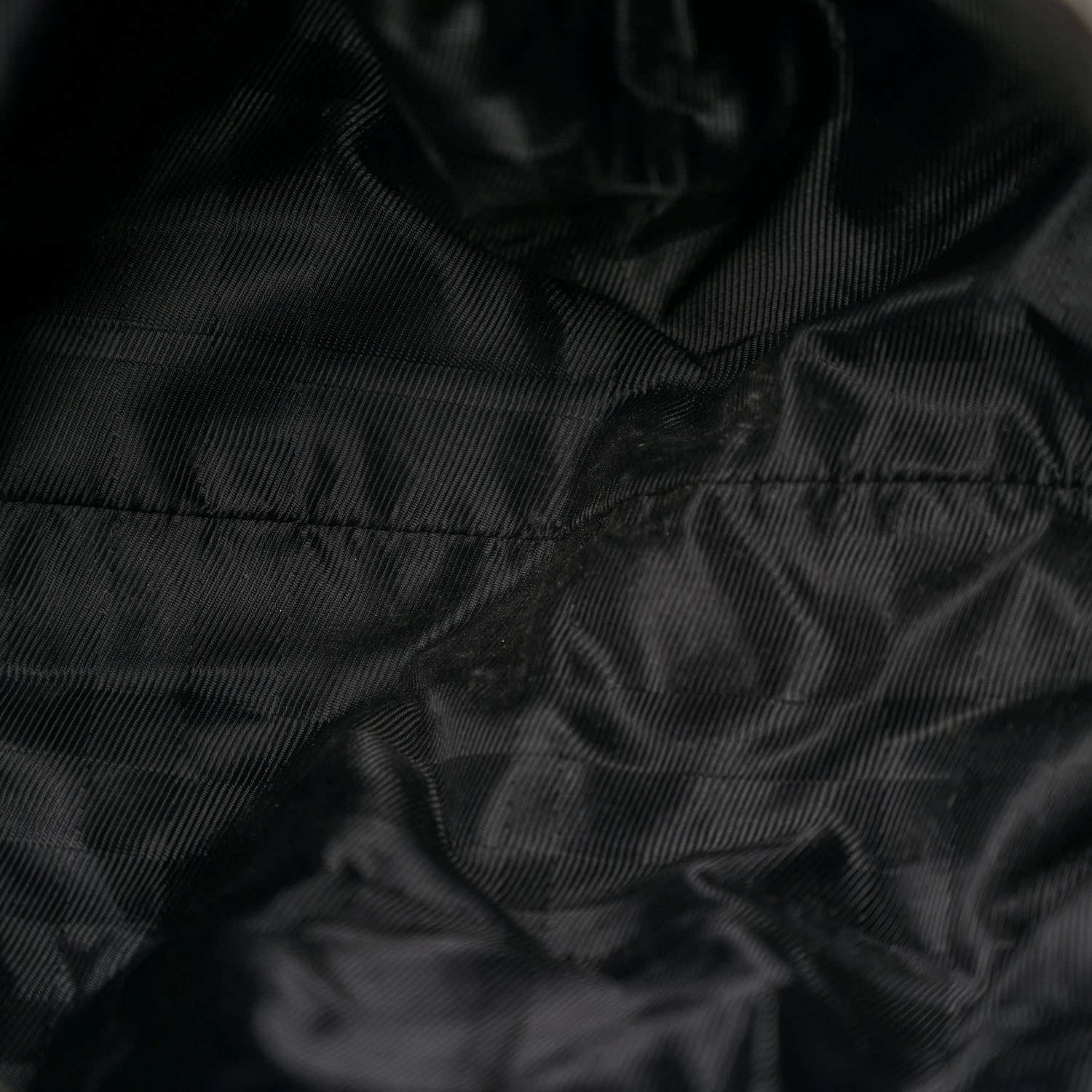 Burberry Calfskin Quilted Beaton Gunmetal 5 of 22