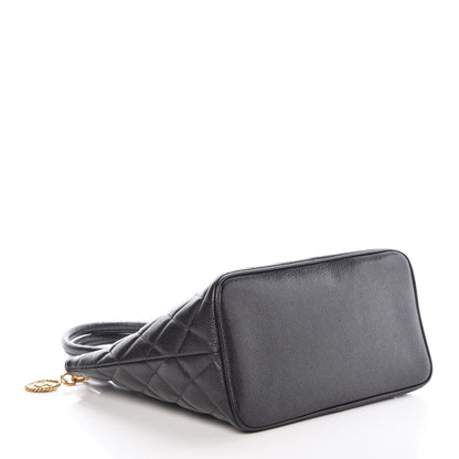 Chanel Caviar Quilted Medallion Tote Black 4 of 11