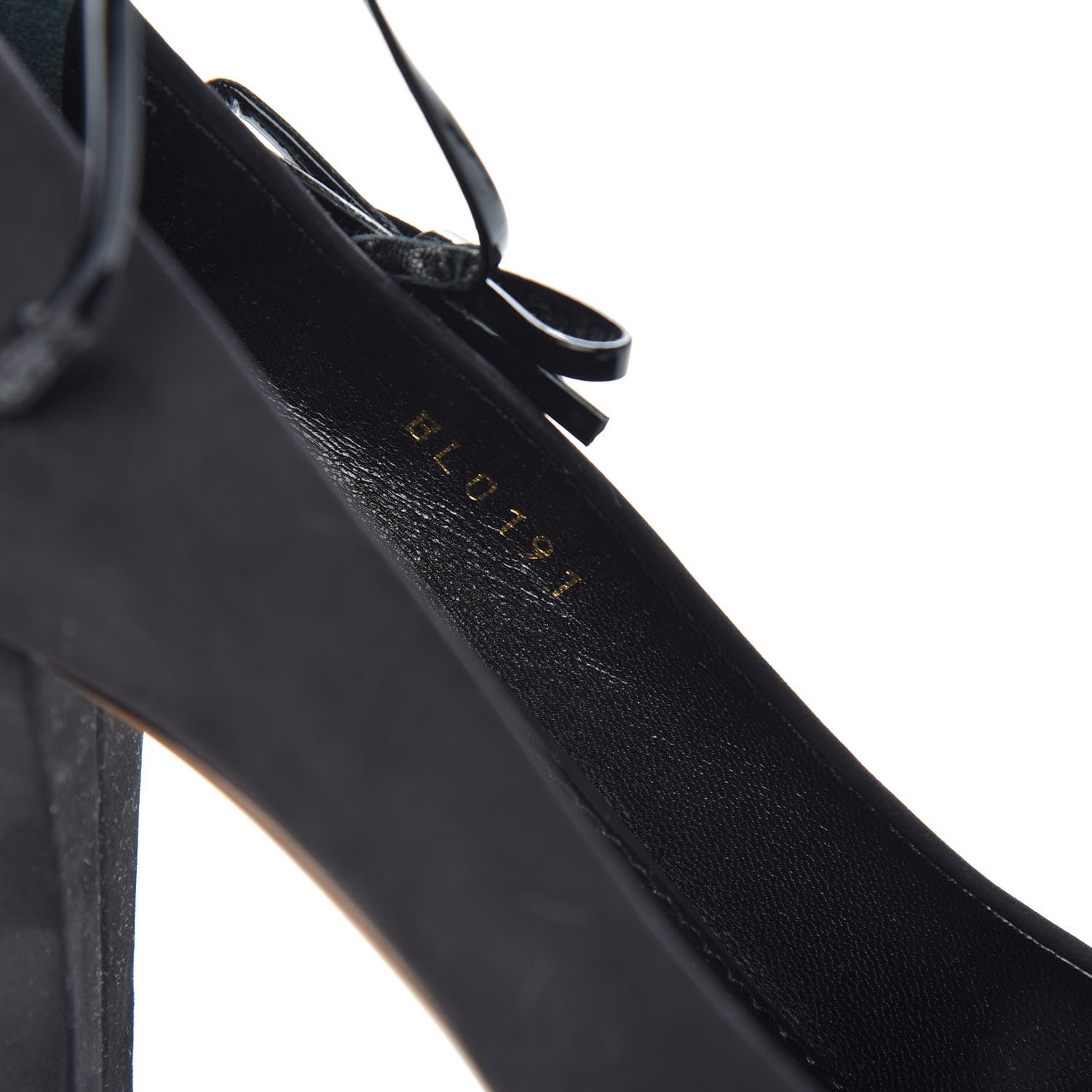 Louis Vuitton Suede Varennes Pumps 39.5 Black 8 of 8