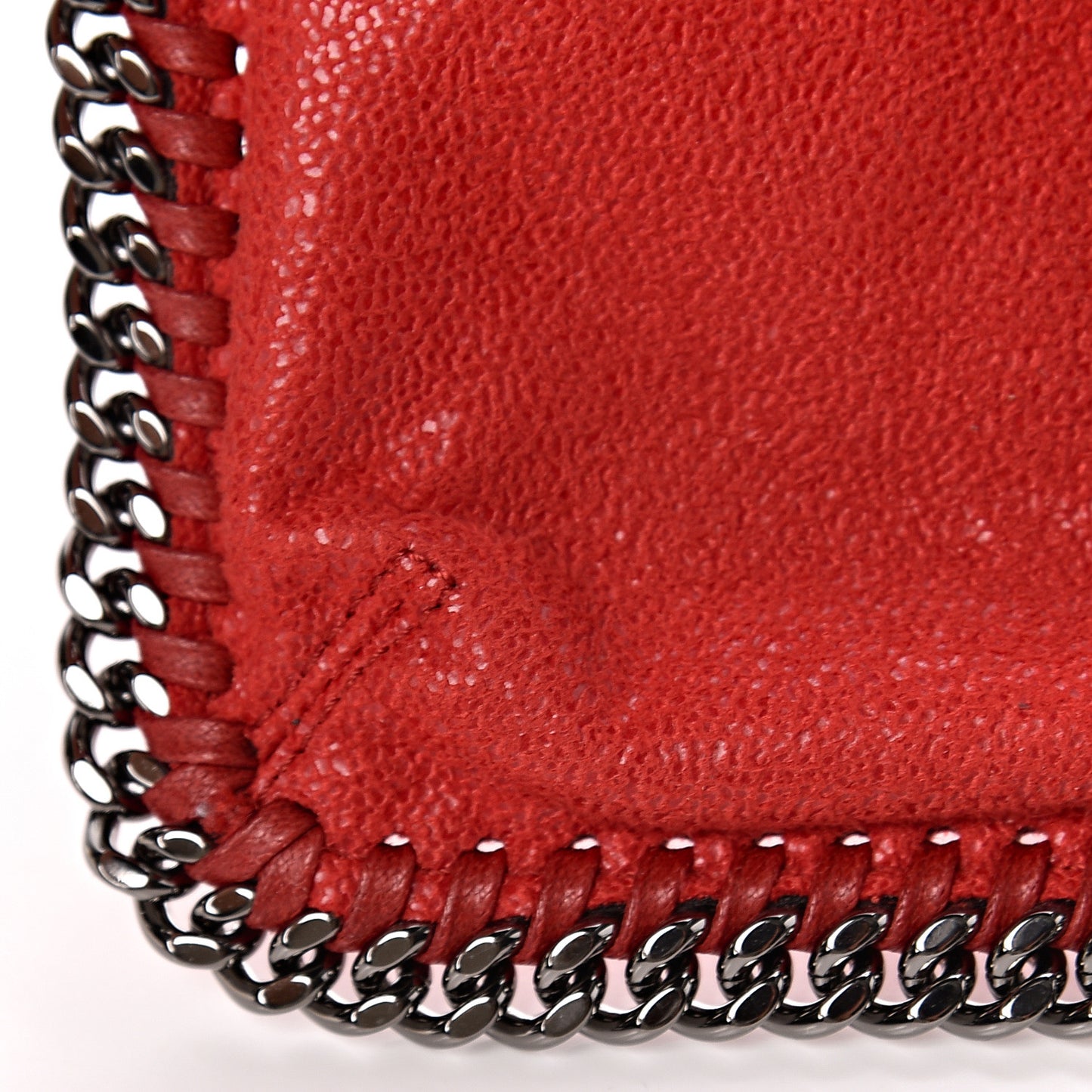 Shaggy Deer Mini Falabella Crossbody Bag Cherry