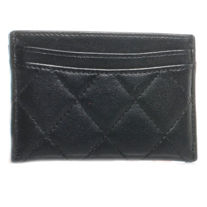 Chanel Lambskin Quilted Card Holder Black 3 of 9