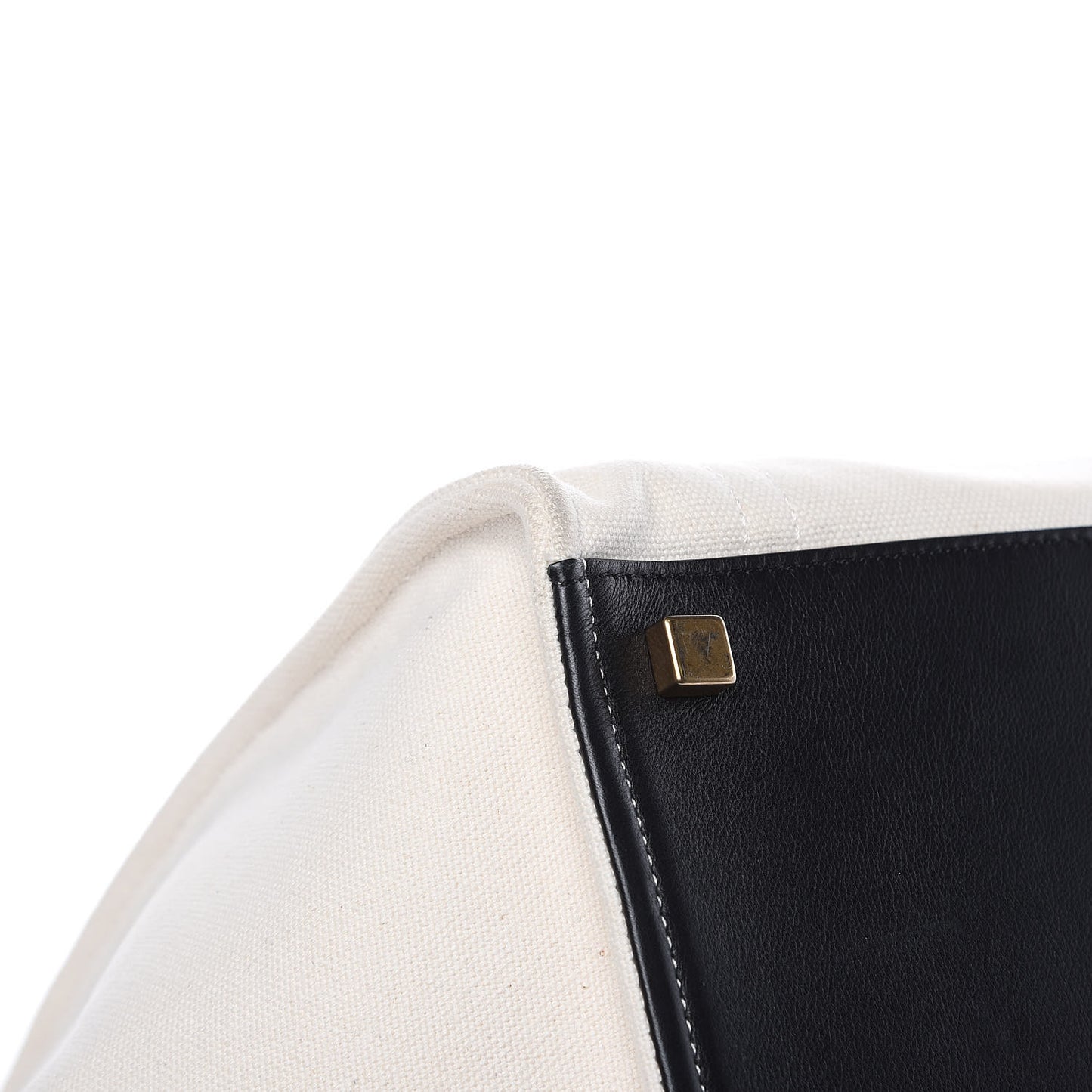 Washed Canvas Medium Phantom Luggage White