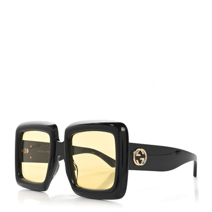 Gucci Oversized Square GG0783S Sunglasses Black 1 of 7