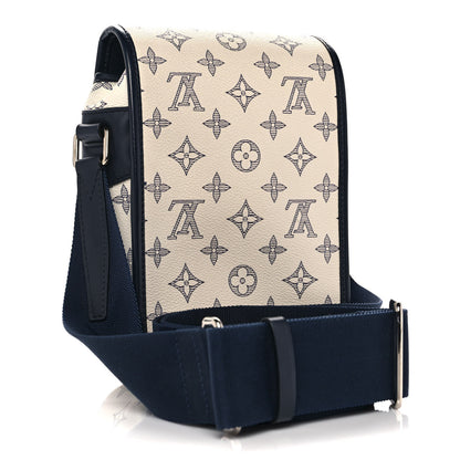 Louis Vuitton Savane Monogram Zebra Chapman Messenger BB White 3 of 11