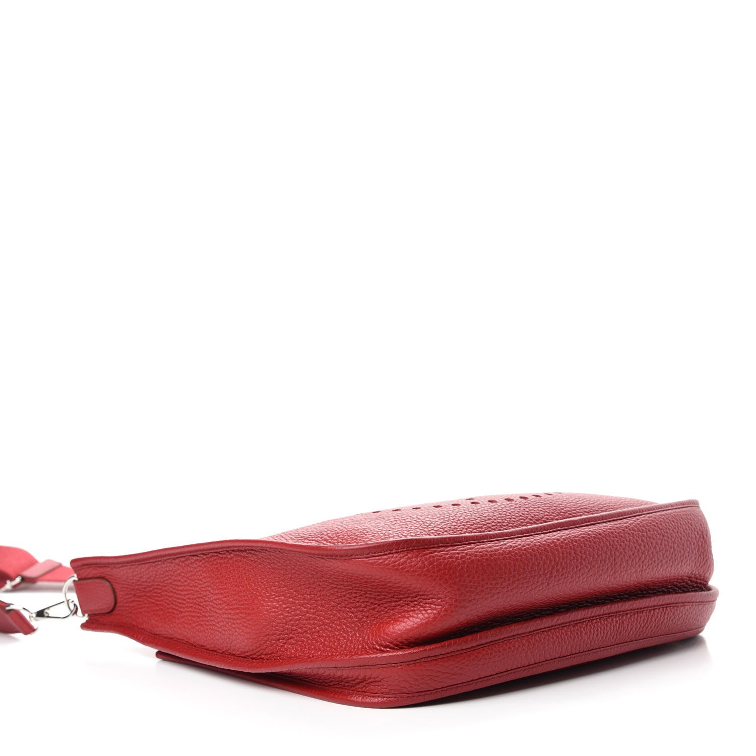 Hermes Taurillon Clemence Evelyne III GM Rouge Garance 4 of 14