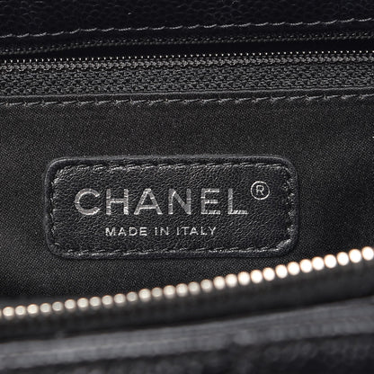 Chanel Caviar Quilted Grand Shopping Tote GST Black 6 of 11