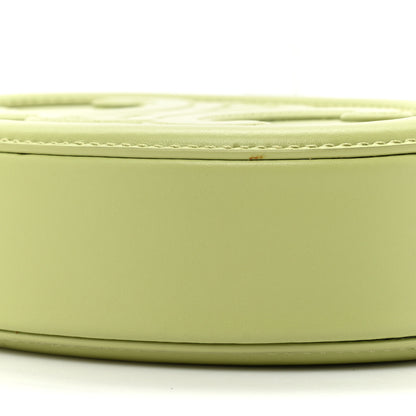 Celine Smooth Calfskin Cuir Small Triomphe Oval Purse Crossbody Light Jade 8 of 13