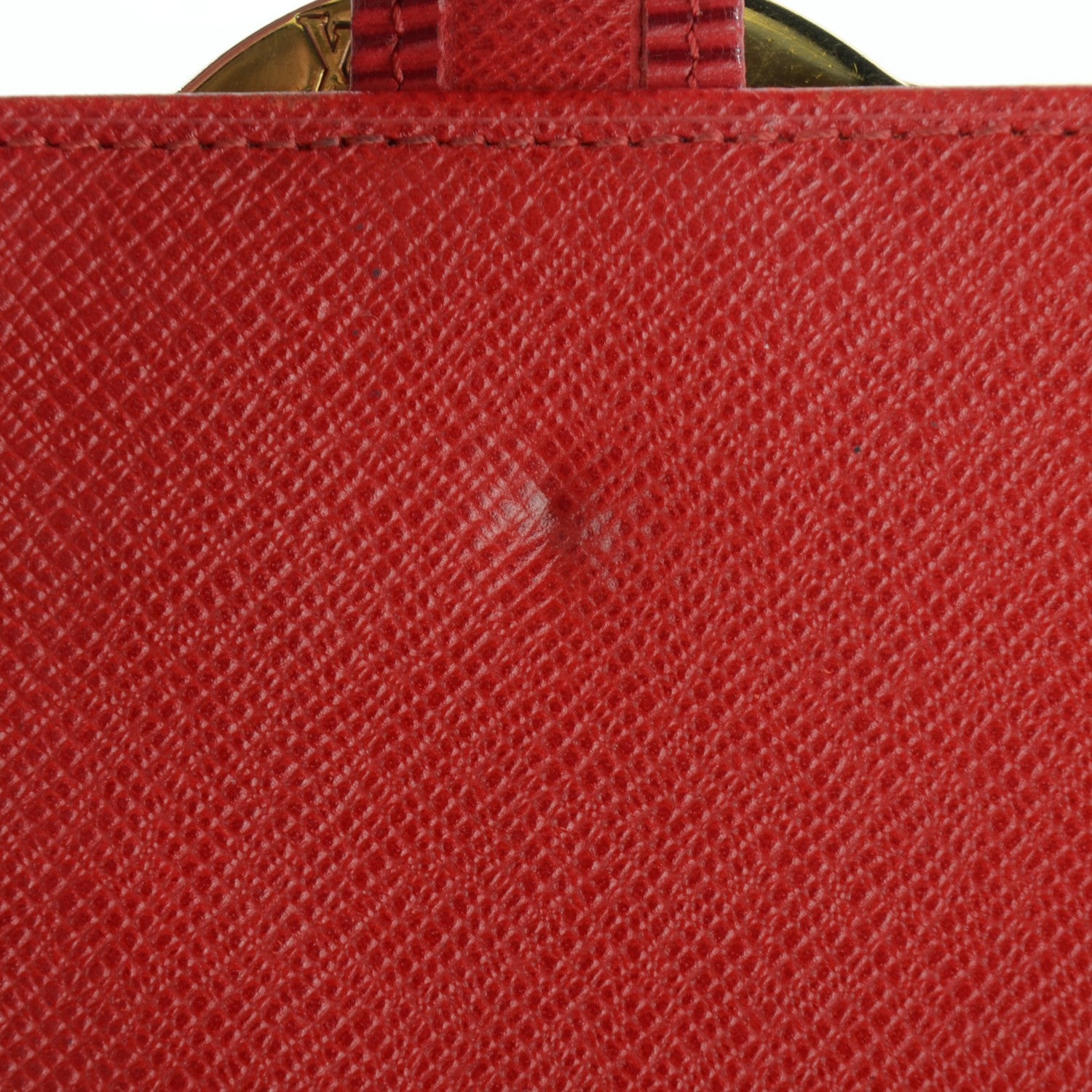 Louis Vuitton Epi French Purse Wallet Rouge 2 of 13
