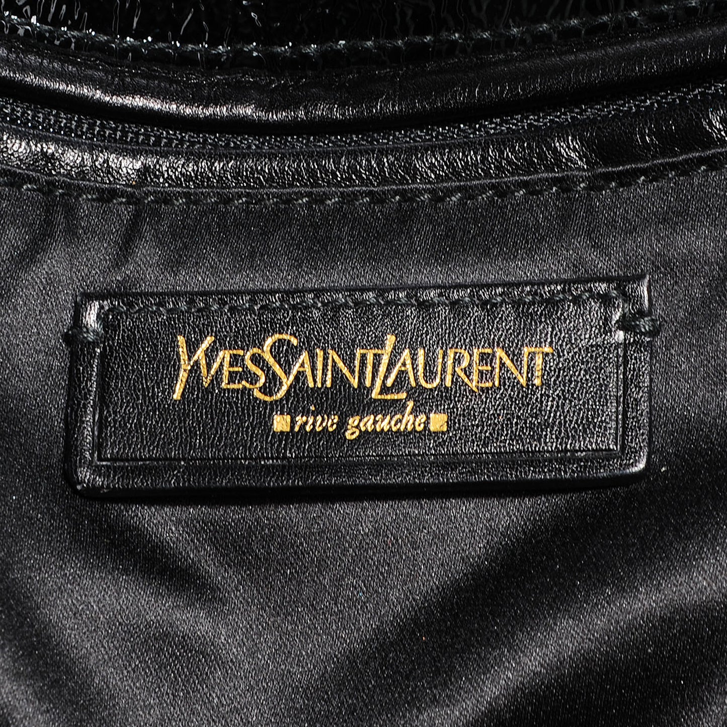 Patent Tribute Tote Black