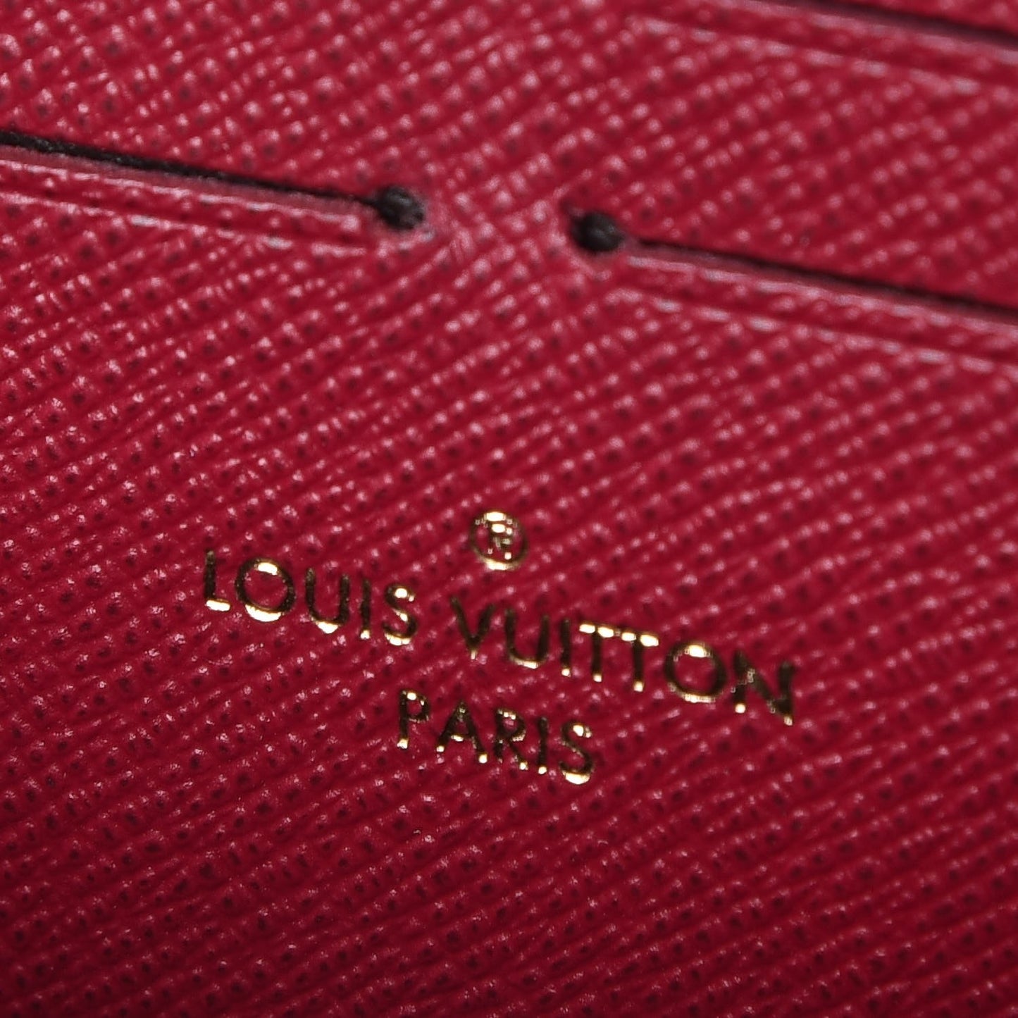 Monogram Clemence Wallet Fuchsia