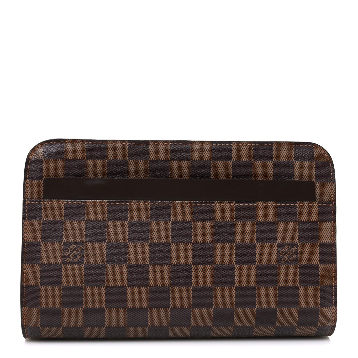 Louis Vuitton Damier Ebene Pochette Saint Louis Clutch 1 of 7