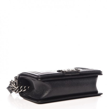 Chanel Caviar Quilted Small Boy Flap Black 4 of 7