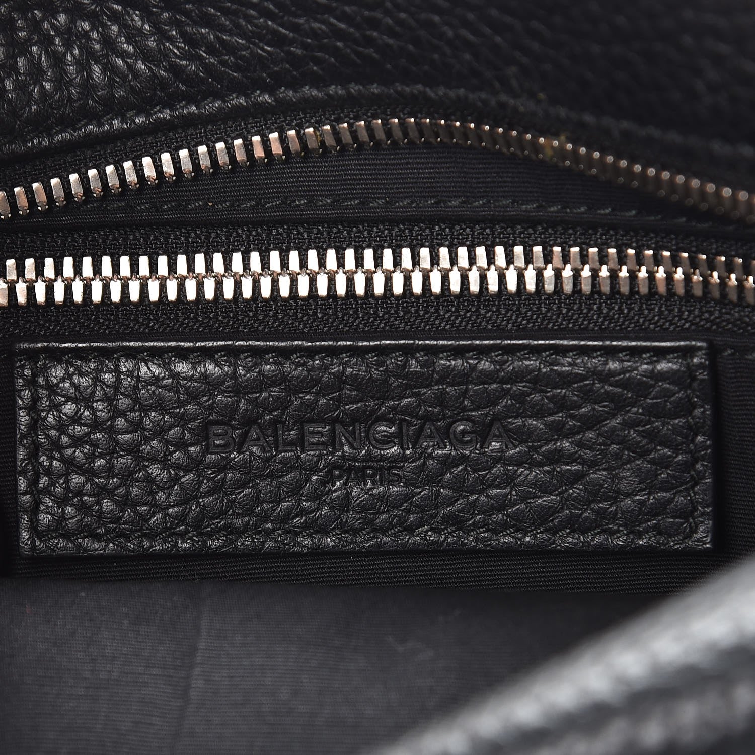 Balenciaga Veau Gros Grain Infanta Crossbody Bag Black 7 of 8