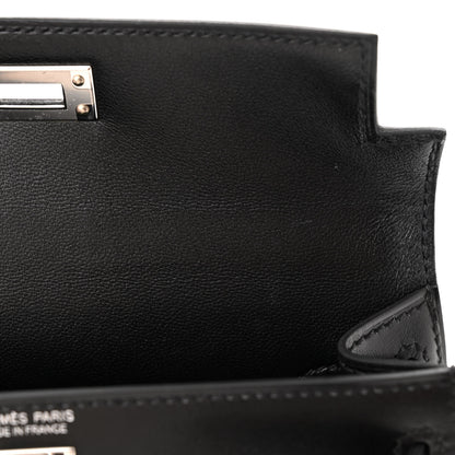 Hermes Box Studded Clouté Mini Kelly Sellier 20 Black 11 of 12
