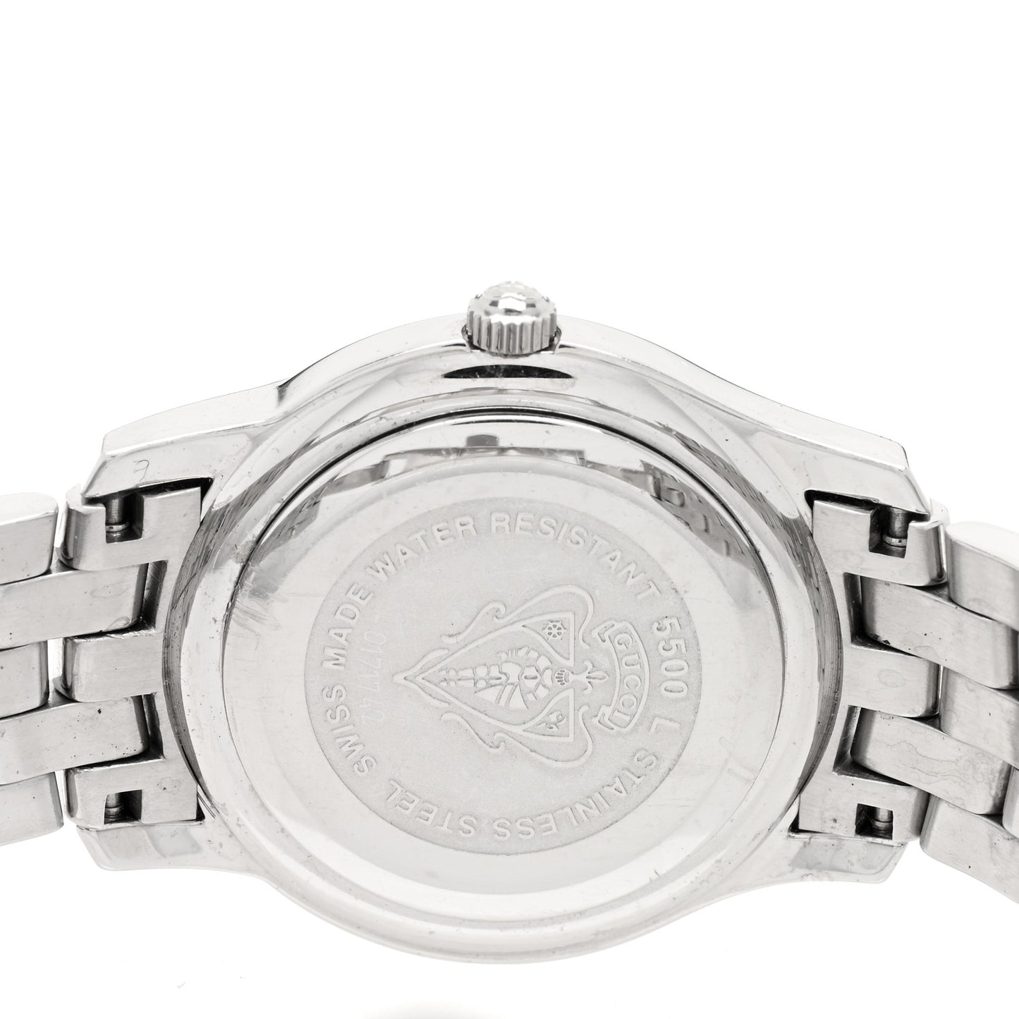 Stainless Steel Diamond Mother of Pearl 27mm 5500L Quartz Watch