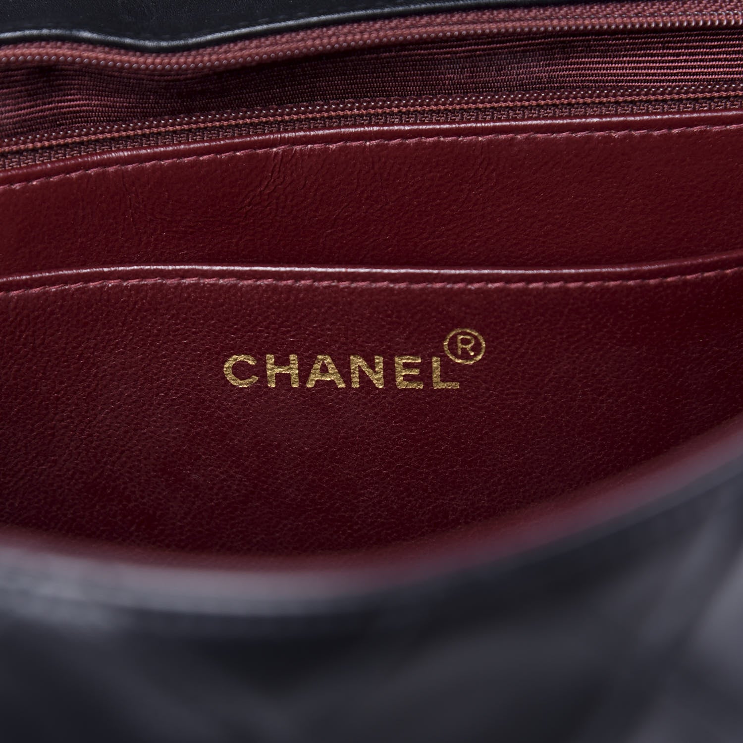Chanel Lambskin Quilted XL Jumbo Single Flap Black 6 of 9