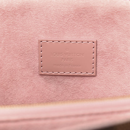 Louis Vuitton Damier Ebene Caissa Clutch Rose Ballerine 6 of 10