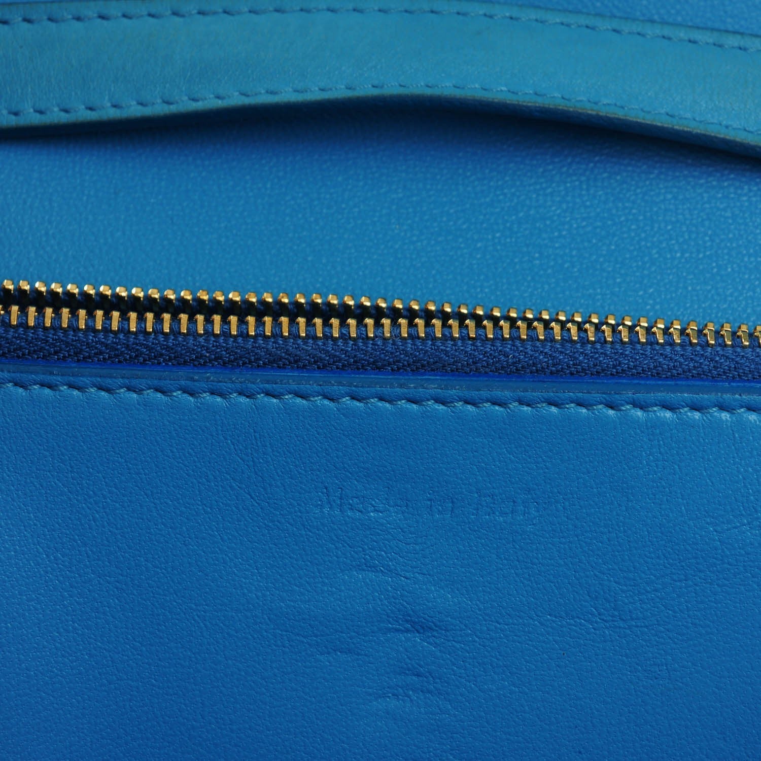 Celine Smooth Calfskin Medium Classic Box Flap Bag Lagoon 6 of 7