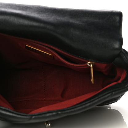 Chanel Lambskin Quilted Medium Chanel 19 Flap Black 6 of 15