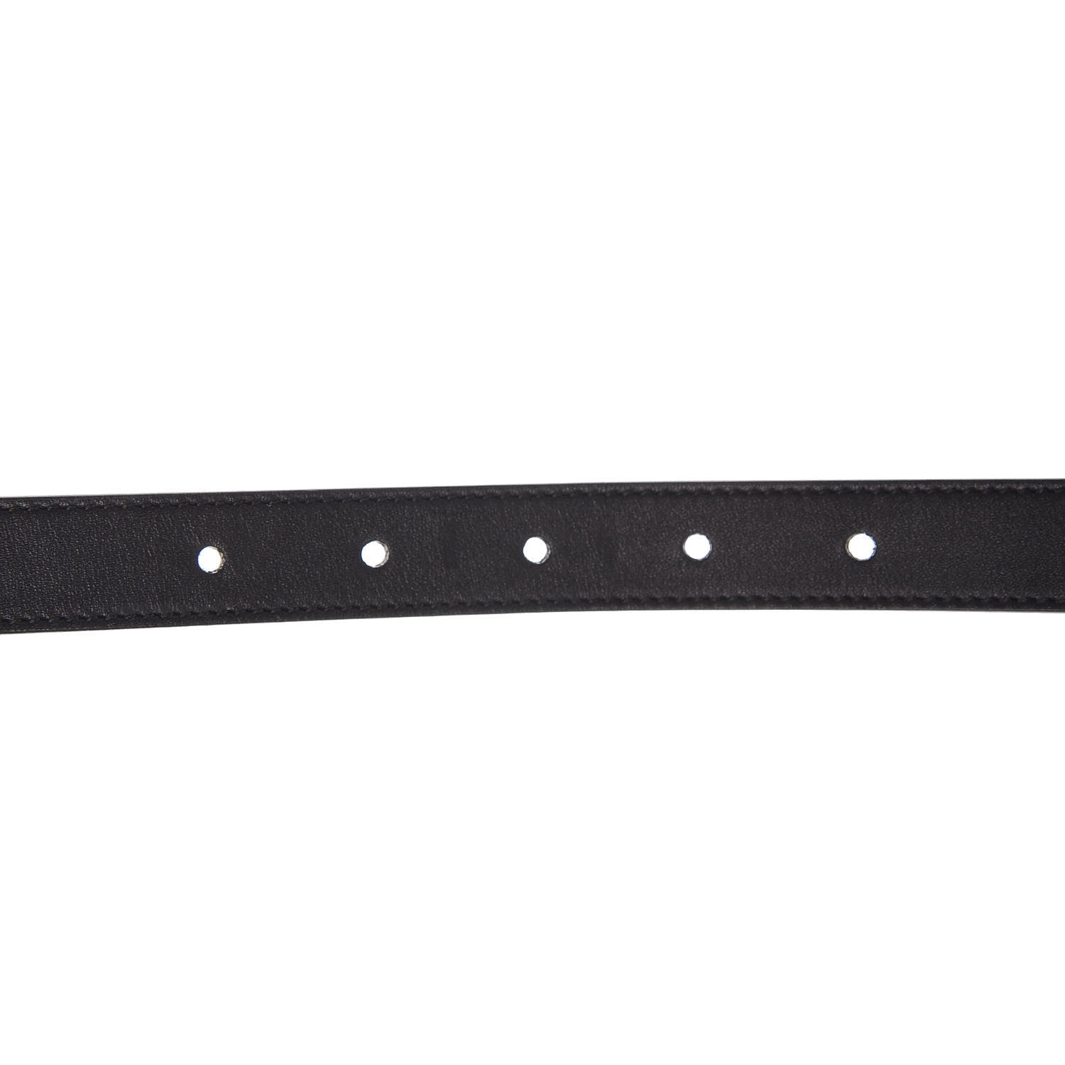 Gucci Calfskin Double G 20mm Belt 80 32 Black 5 of 7