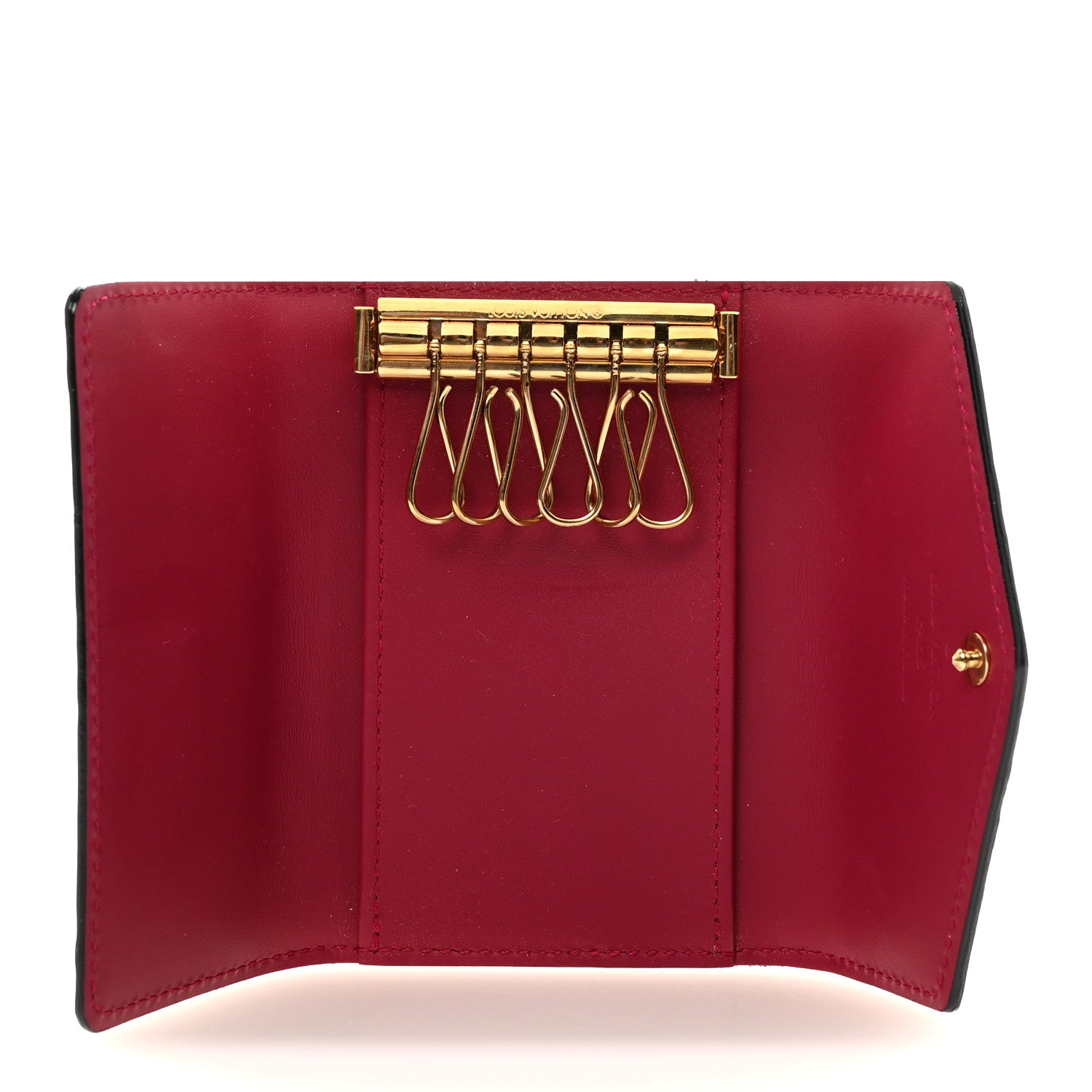 Louis Vuitton Vernis Multicles 6 Key Holder Rose Indien 5 of 7