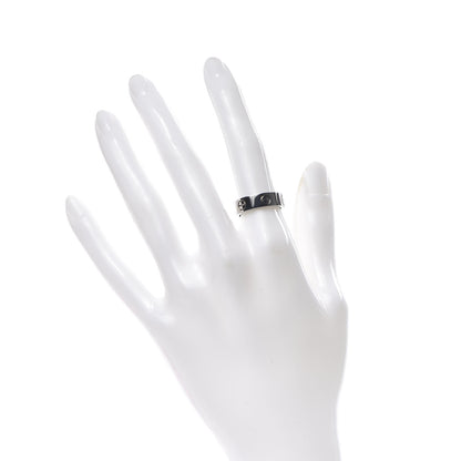 Cartier 18K White Gold 5.5mm LOVE Ring 51 5.75 2 of 4