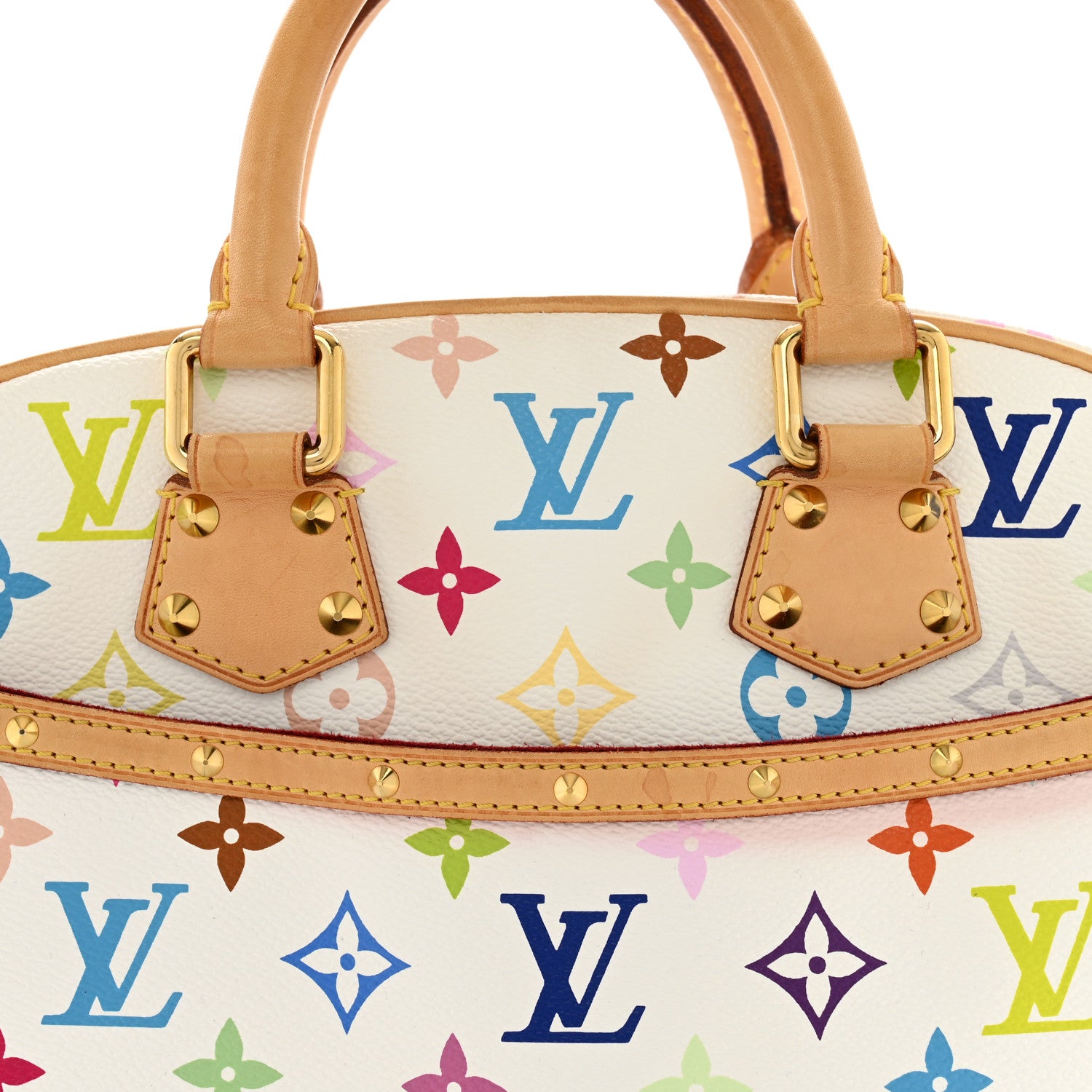 Louis Vuitton Monogram Multicolor Trouville White 7 of 12