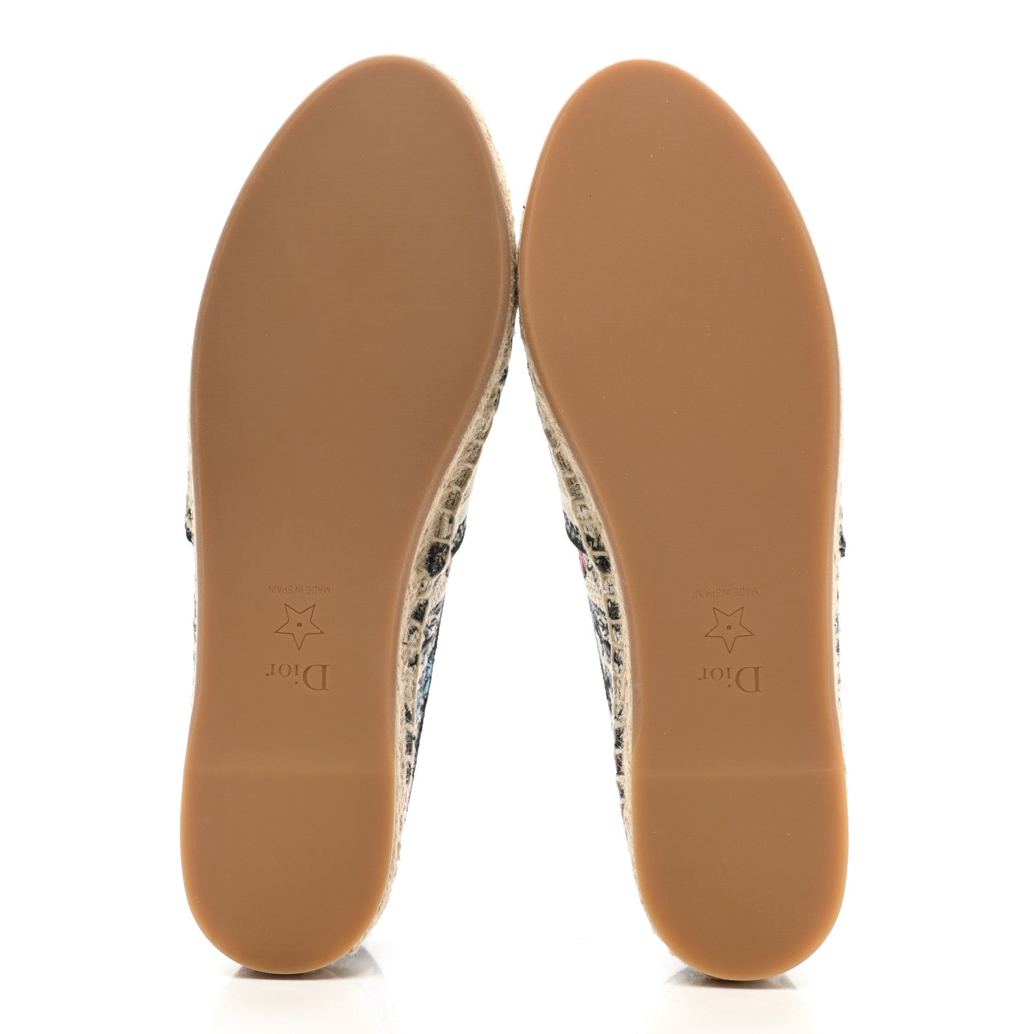 Christian Dior Embroidered Mille Fleurs Granville Espadrille 37 Multicolor 5 of 9