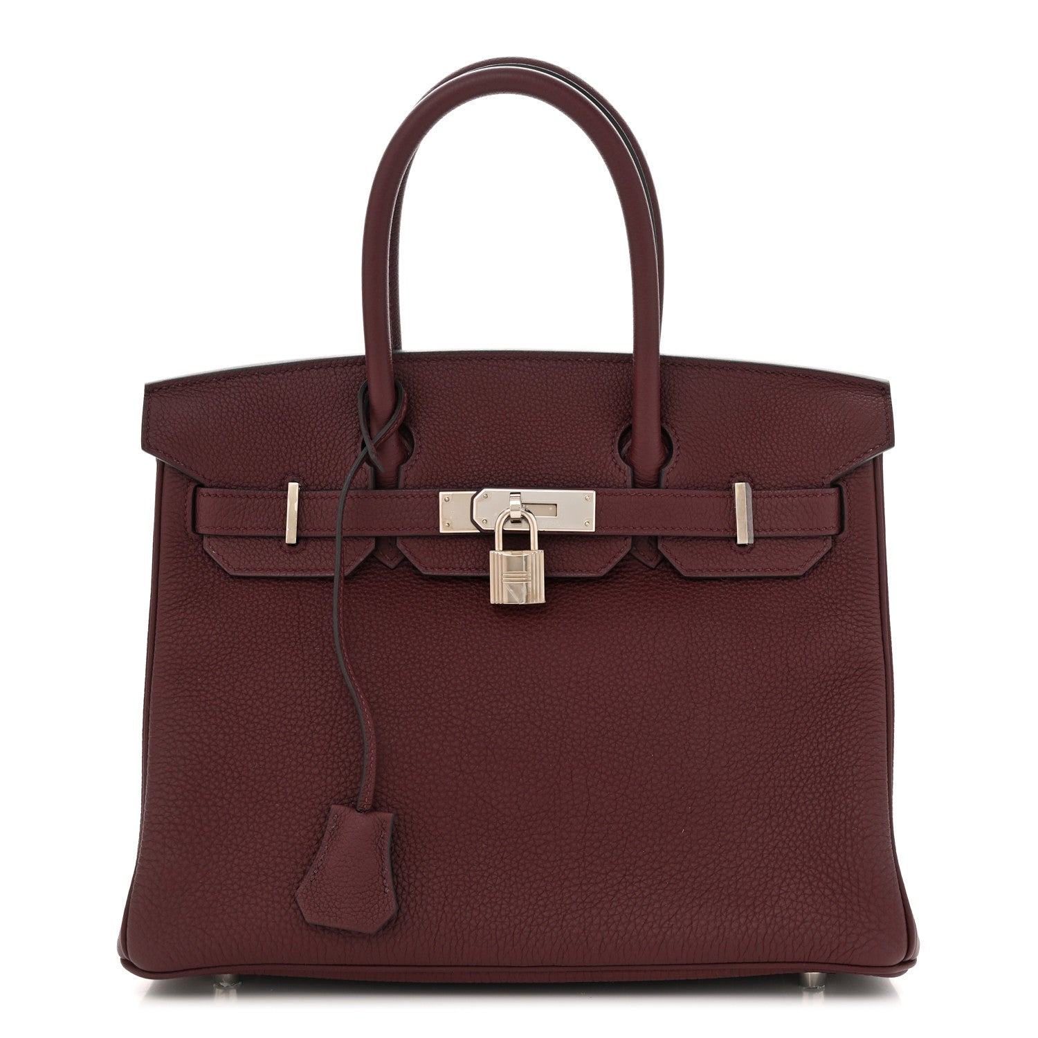Hermes Togo BIRKIN 30 Rouge H 1 of 11