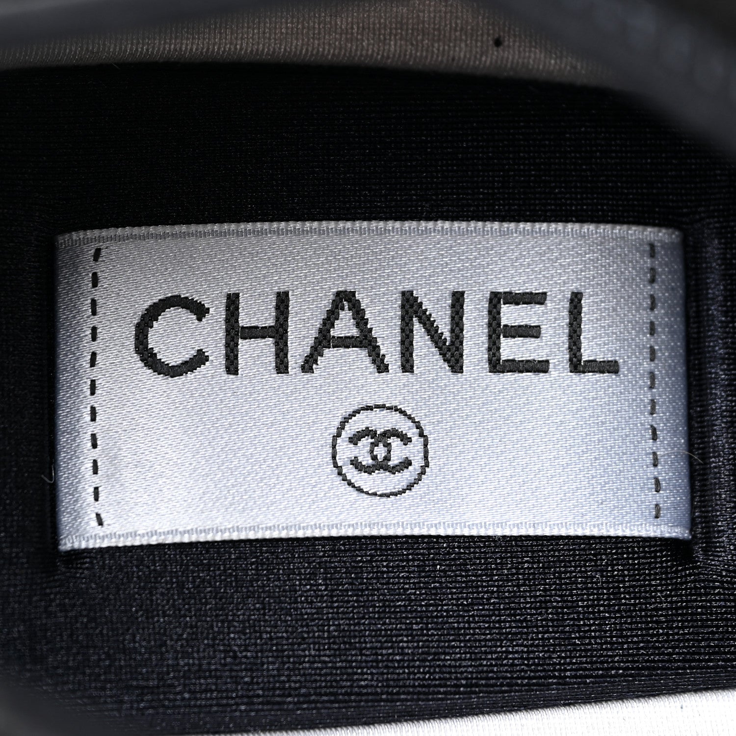Chanel Velvet Calfskin Mixed Fibers CC Sneakers 40.5 Black 8 of 9