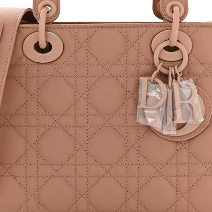 Christian Dior Ultra Matte Calfskin Cannage Small My ABCDior Lady Dior Beige 8 of 11