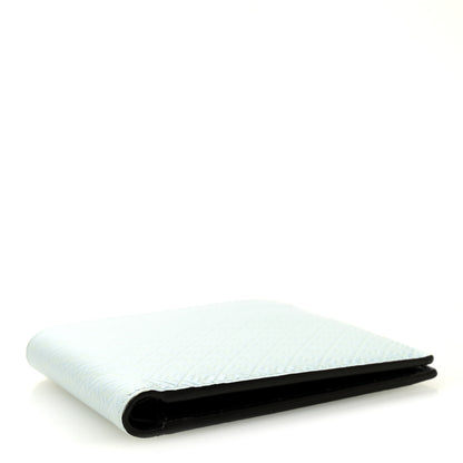 Fendi Vitello Grace Micro FF Embossed Bi-Fold Wallet Baleari 4 of 9