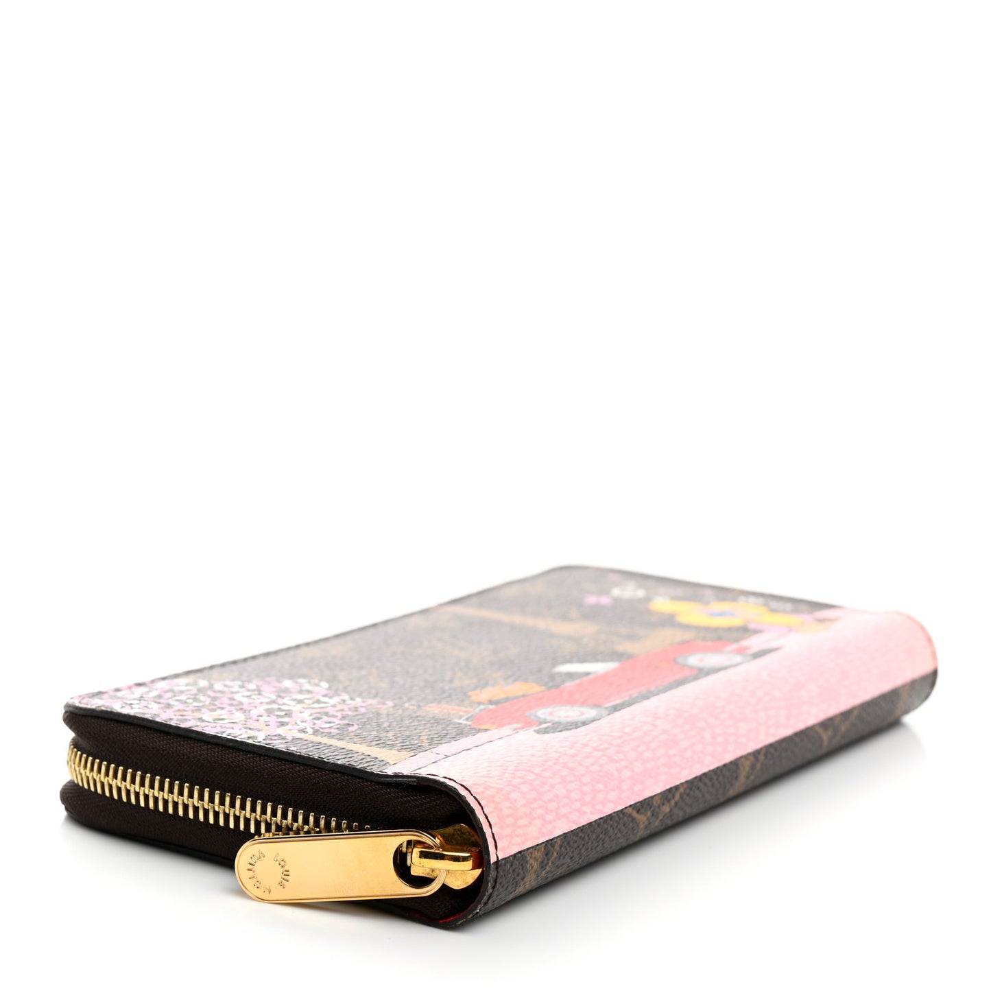 Monogram 2019 Christmas Animation Zippy Wallet