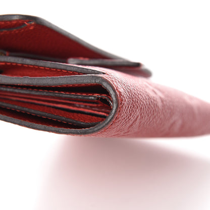 Louis Vuitton Empreinte Pont-Neuf Compact Wallet Cherry 11 of 13