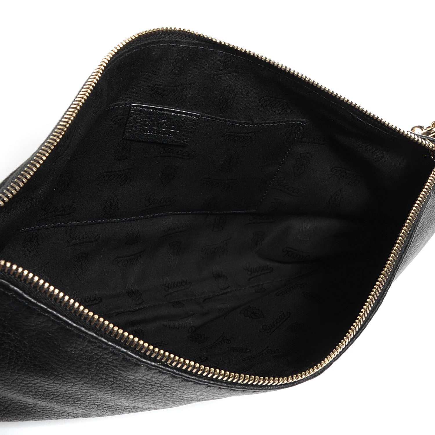 Gucci Deerskin Sienna Small Clutch Black 5 of 7